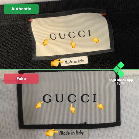 gucci blade t shirt real vs fake|gucci blade neck tag.